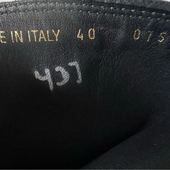 Prada Black Leather Boots - Picture 7 of 8